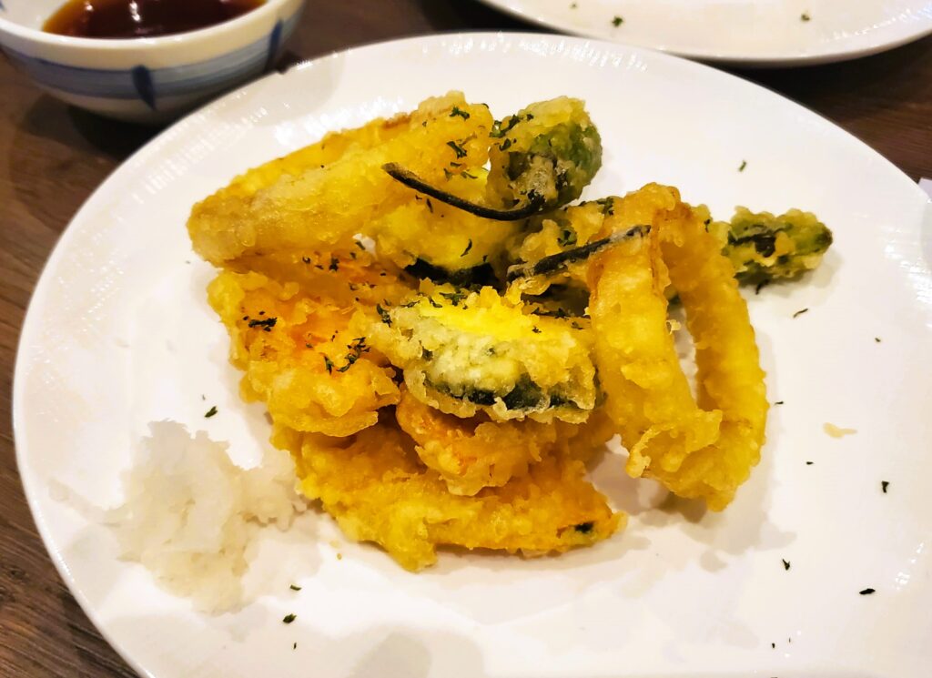 Vegetable Tempura at Gurume Sushi