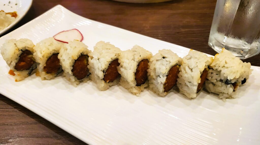 Spicy Tuna Roll at Gurume Sushi