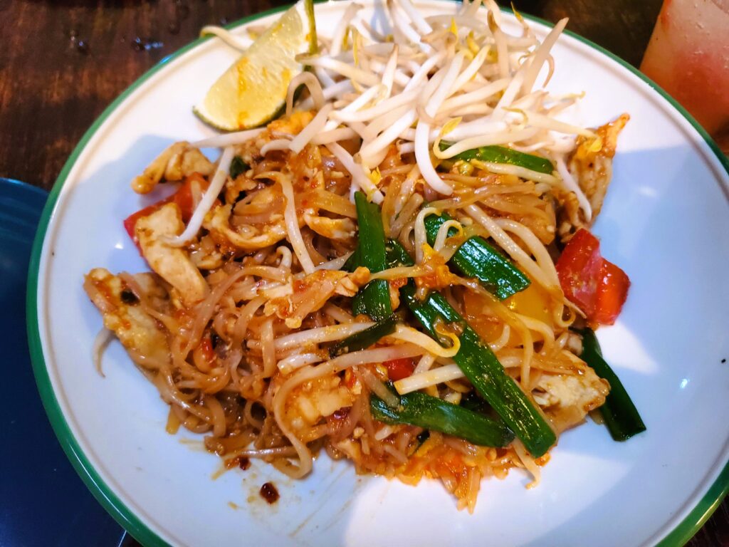 The Spicy Pad from Thai Kin Long Beach