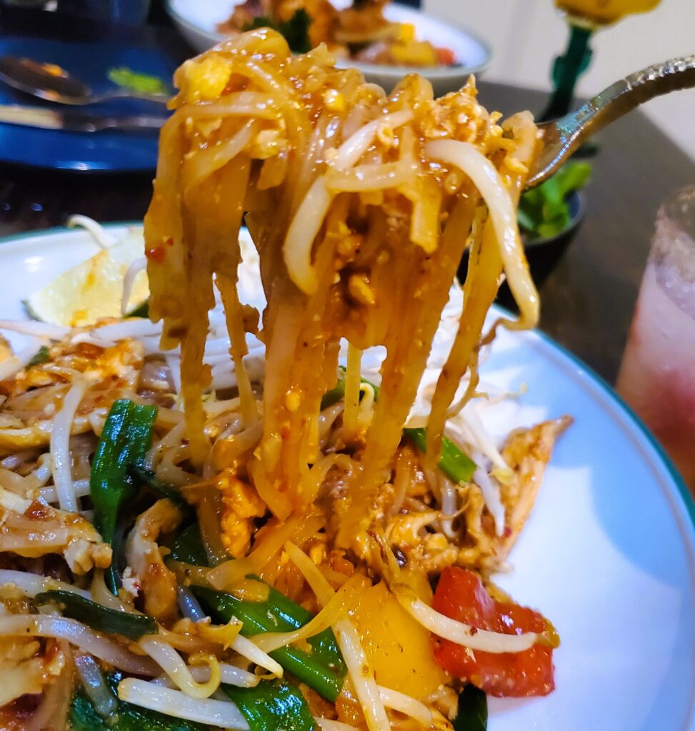 The Spicy Pad from Thai Kin Long Beach