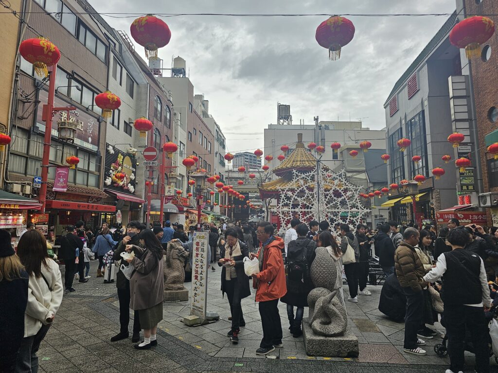 Nankin-machi Square at Kobe Chinatown